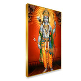 Glorious Shri Ram With Bow And Arrow Canvas Wall Art & Paintings